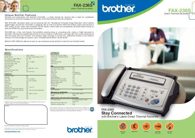  Brother Fax-236s    -  10